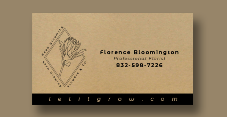 Brown Kraft Business Cards